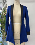 REVENTE - Blazer - P - cobalt/gris - RE614