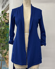 REVENTE - Blazer envelopant - P - bleu cobalt - RE616