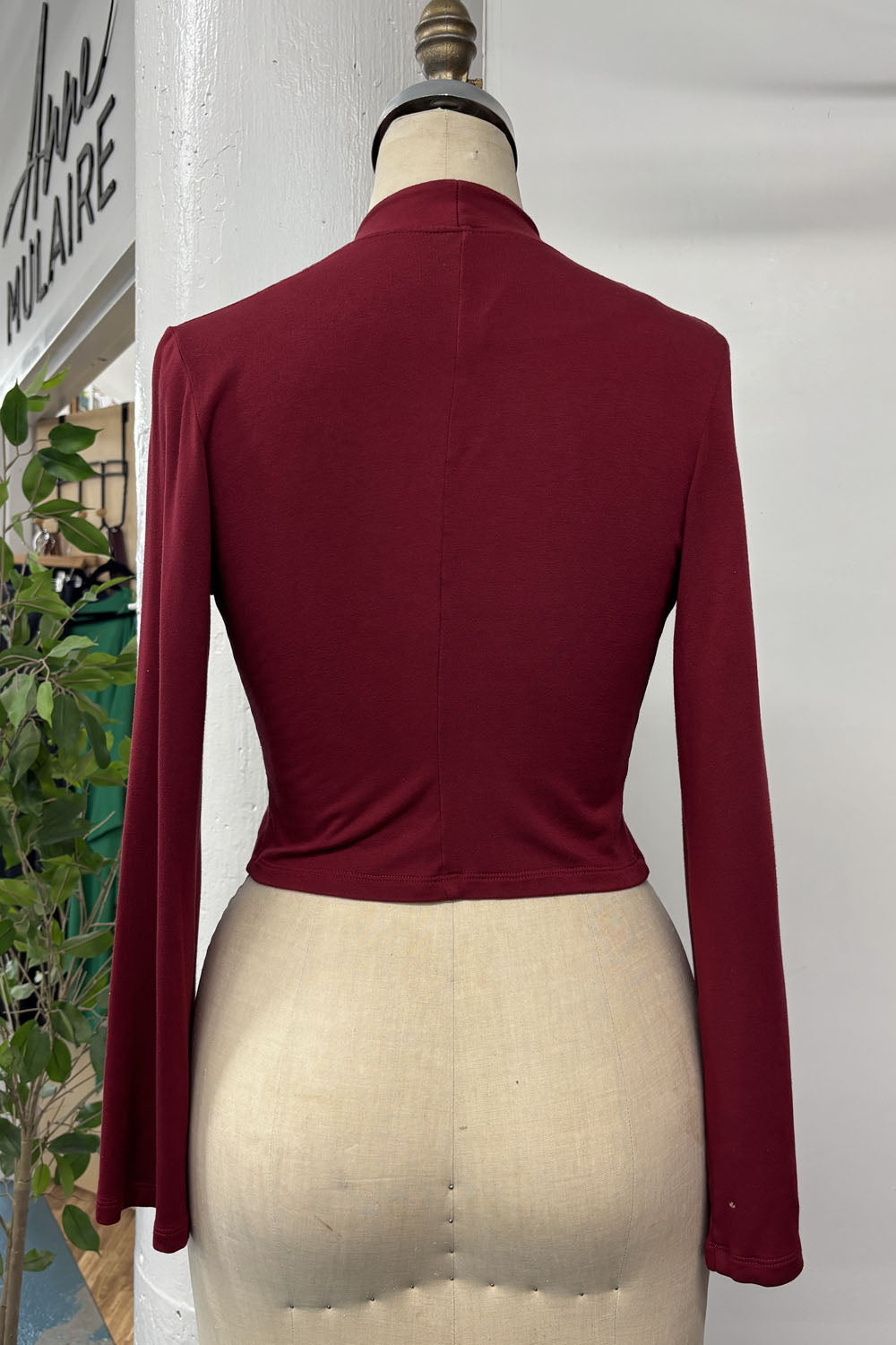 REVENTE - Blazer court Gabby - P - écarlate - RE620