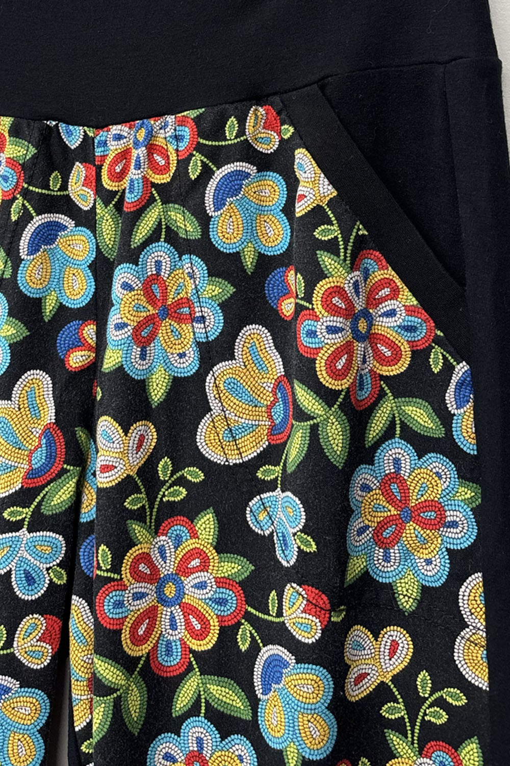 REVENTE - Pantalon Promenade - P - motif Métis - RE622
