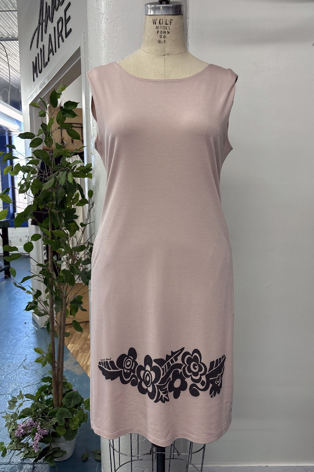 REVENTE - Robe Prairie avec poches - TP - blush - RE629