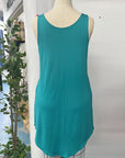 REVENTE - Robe Voila - P - bleu paon - RE636