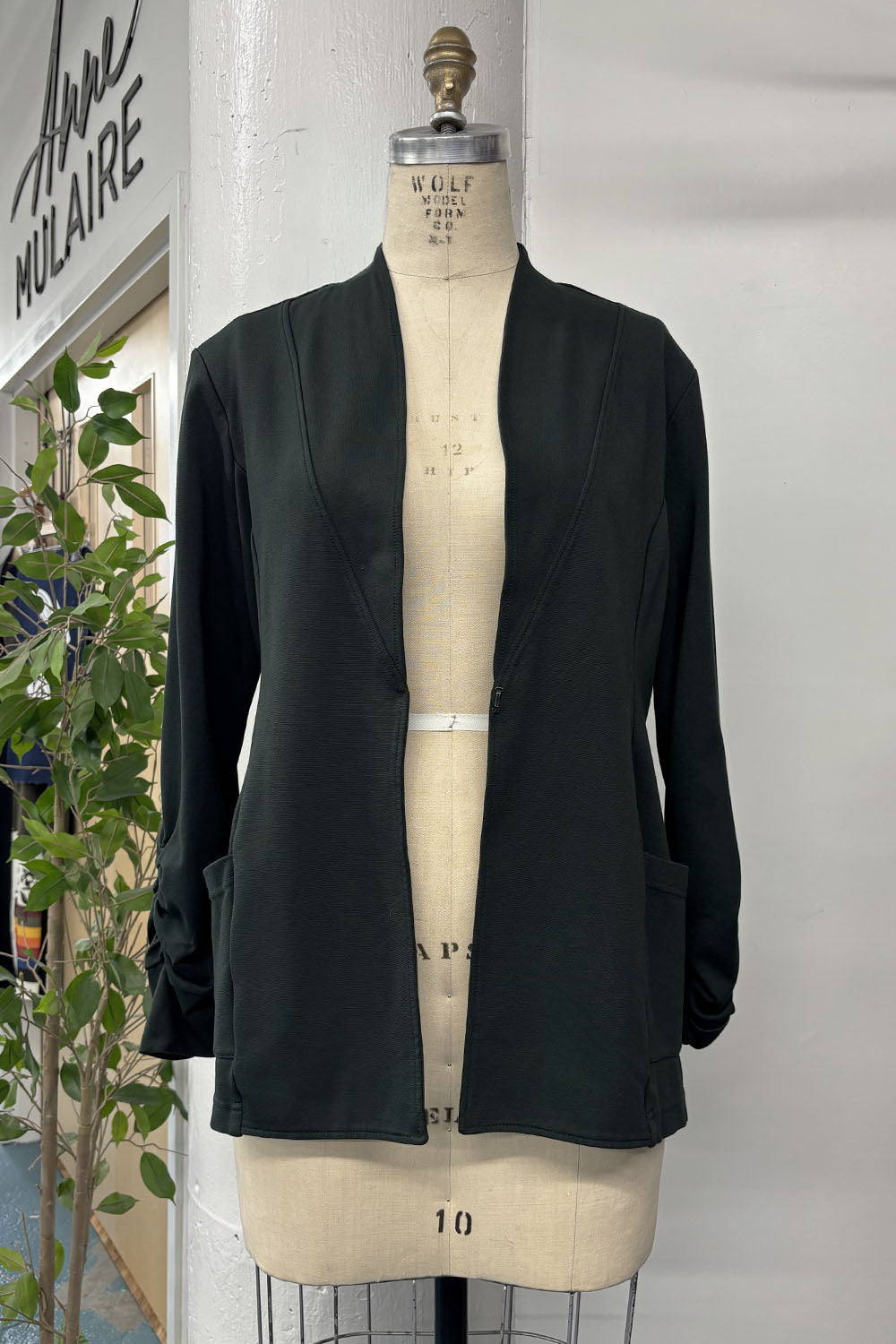 RESALE - Bonjour Blazer - Pine - Large - RE644