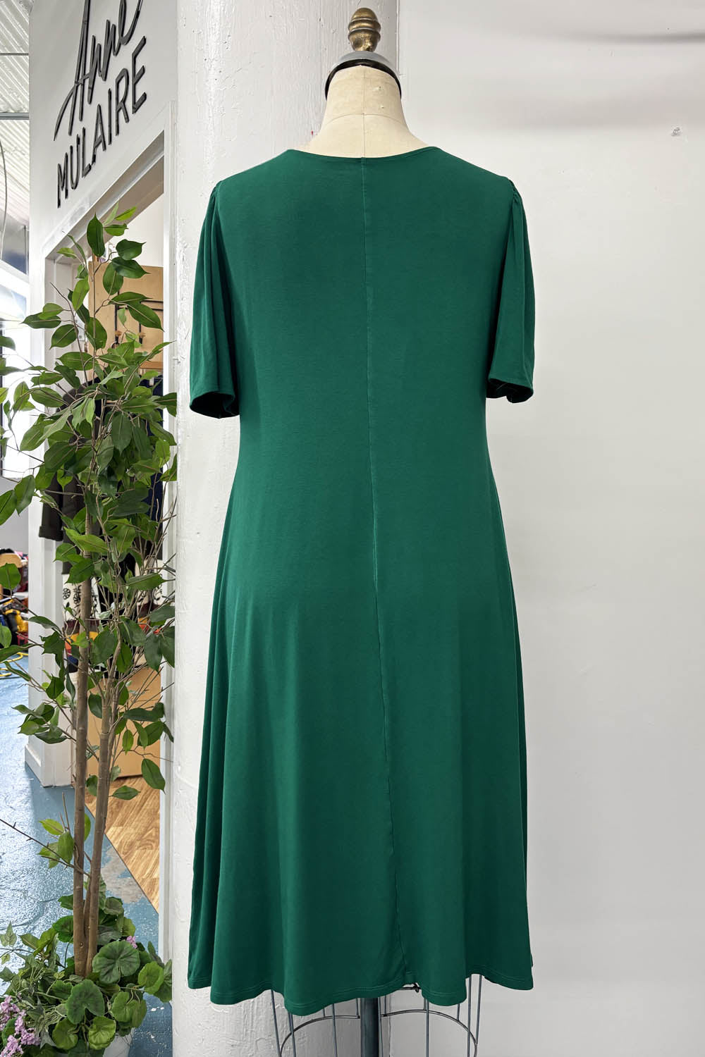 RESALE - Jojo dress - Evergreen - Large - RE649