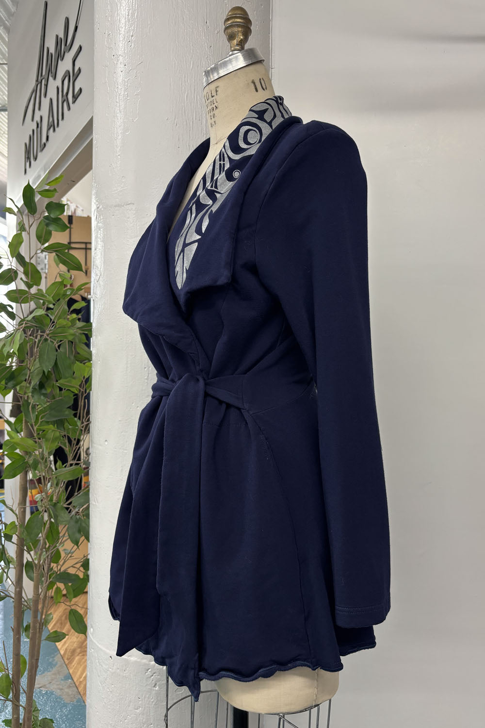 RESALE - Heritage Jacket - SON/Silver ink - Navy - Large - RE650