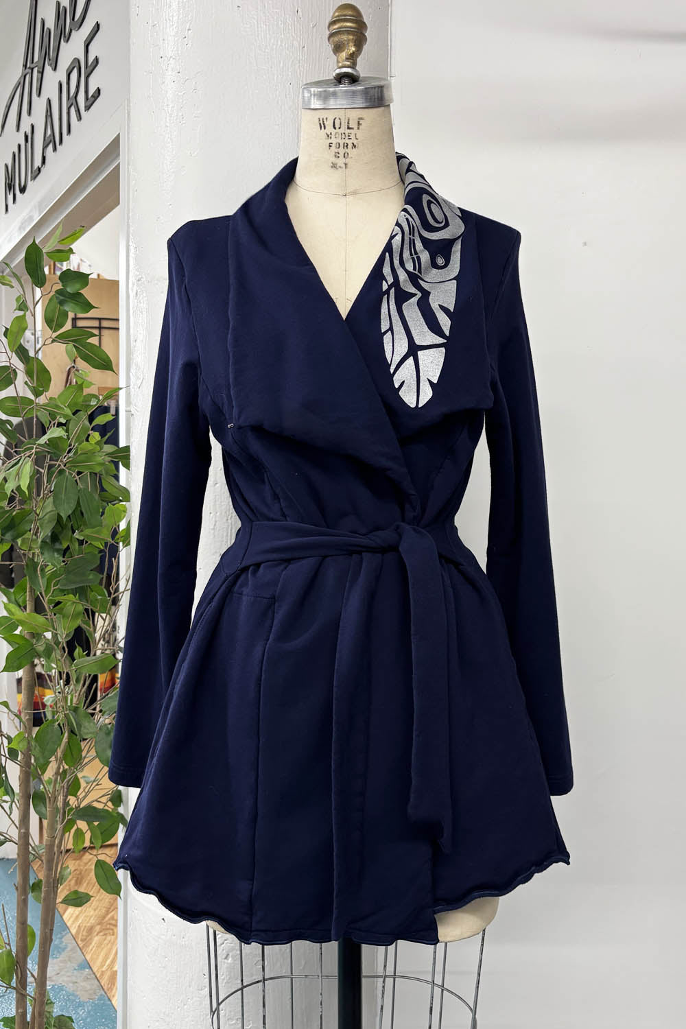 RESALE - Heritage Jacket - SON/Silver ink - Navy - Large - RE650