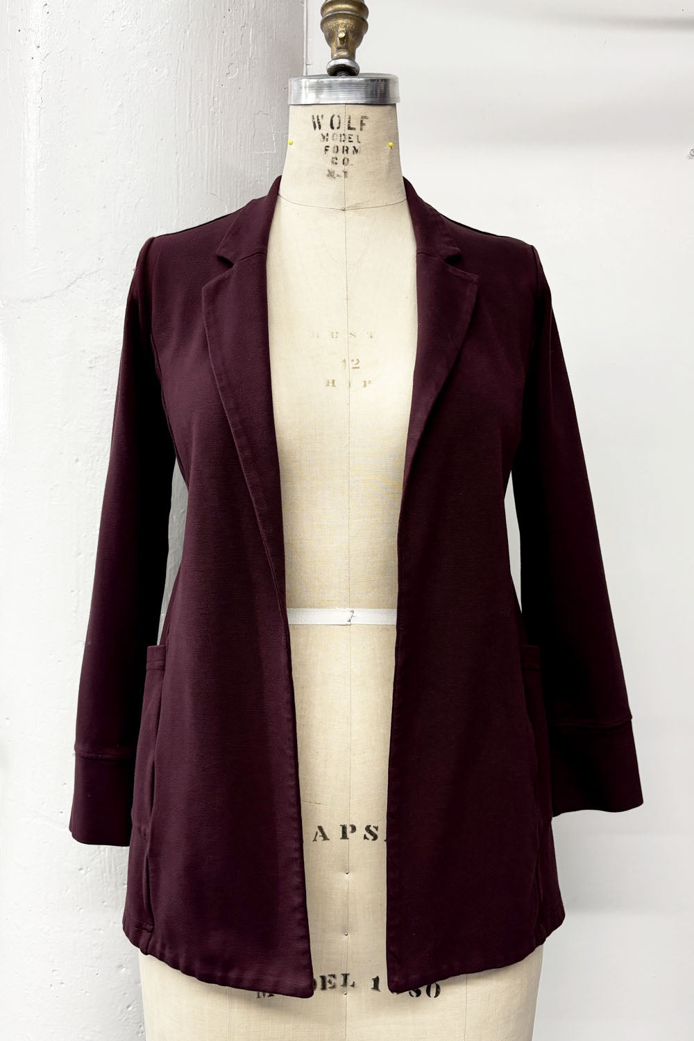 RESALE - Oakley Blazer - Merlot - XS - RE666