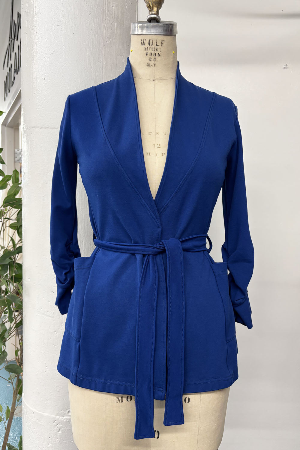 RESALE - Wrap BLazer - Cobalt - XS - RE668