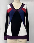 RESALE - Flechee Sweater - Black/purple - S - RE672