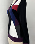 RESALE - Flechee Sweater - Black/purple - S - RE672