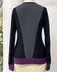 RESALE - Flechee Sweater - Black/purple - S - RE672