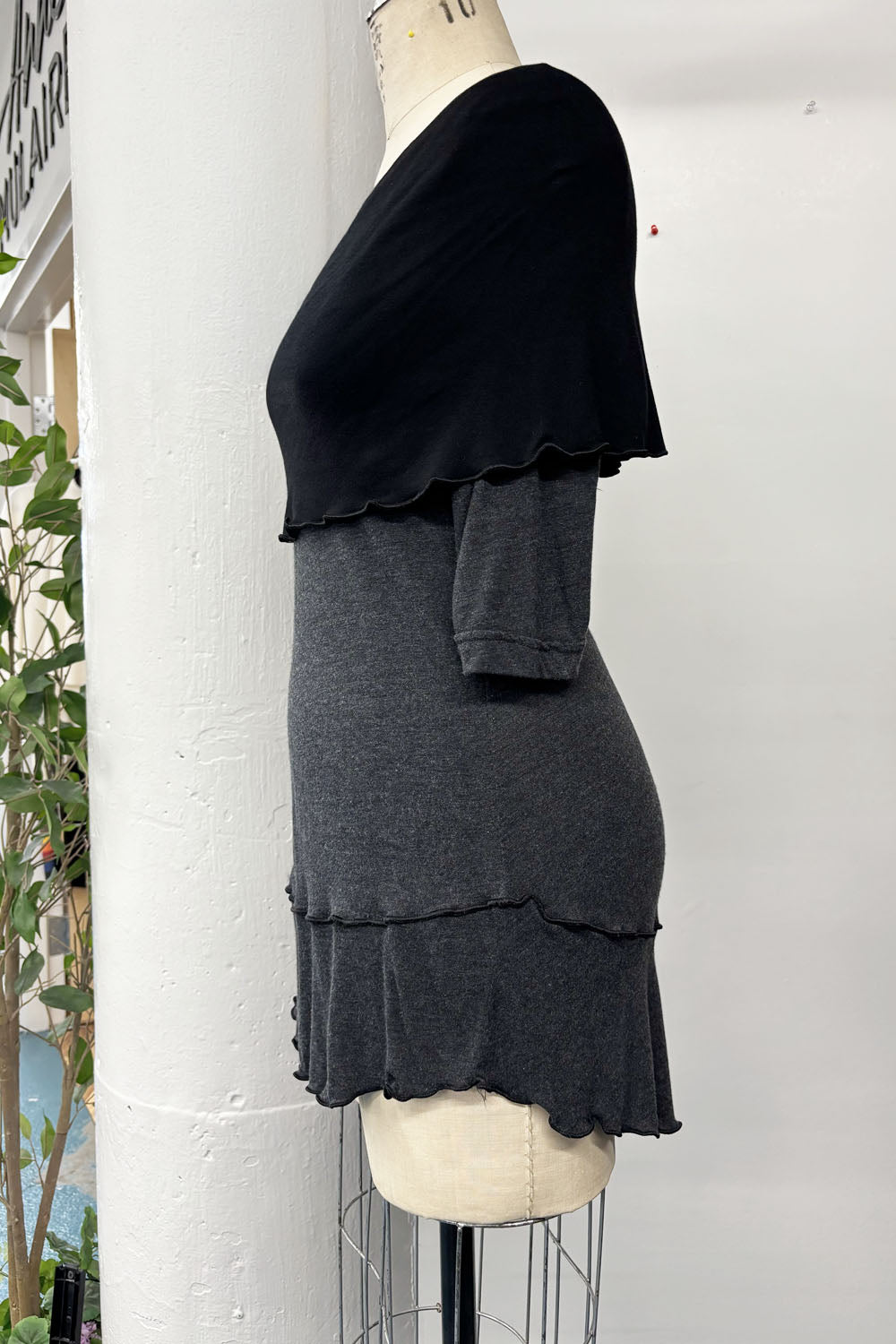 RESALE - Danielle Tunic - Grey/black - S - RE673