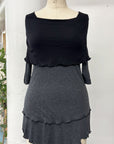RESALE - Danielle Tunic - Grey/black - S - RE673