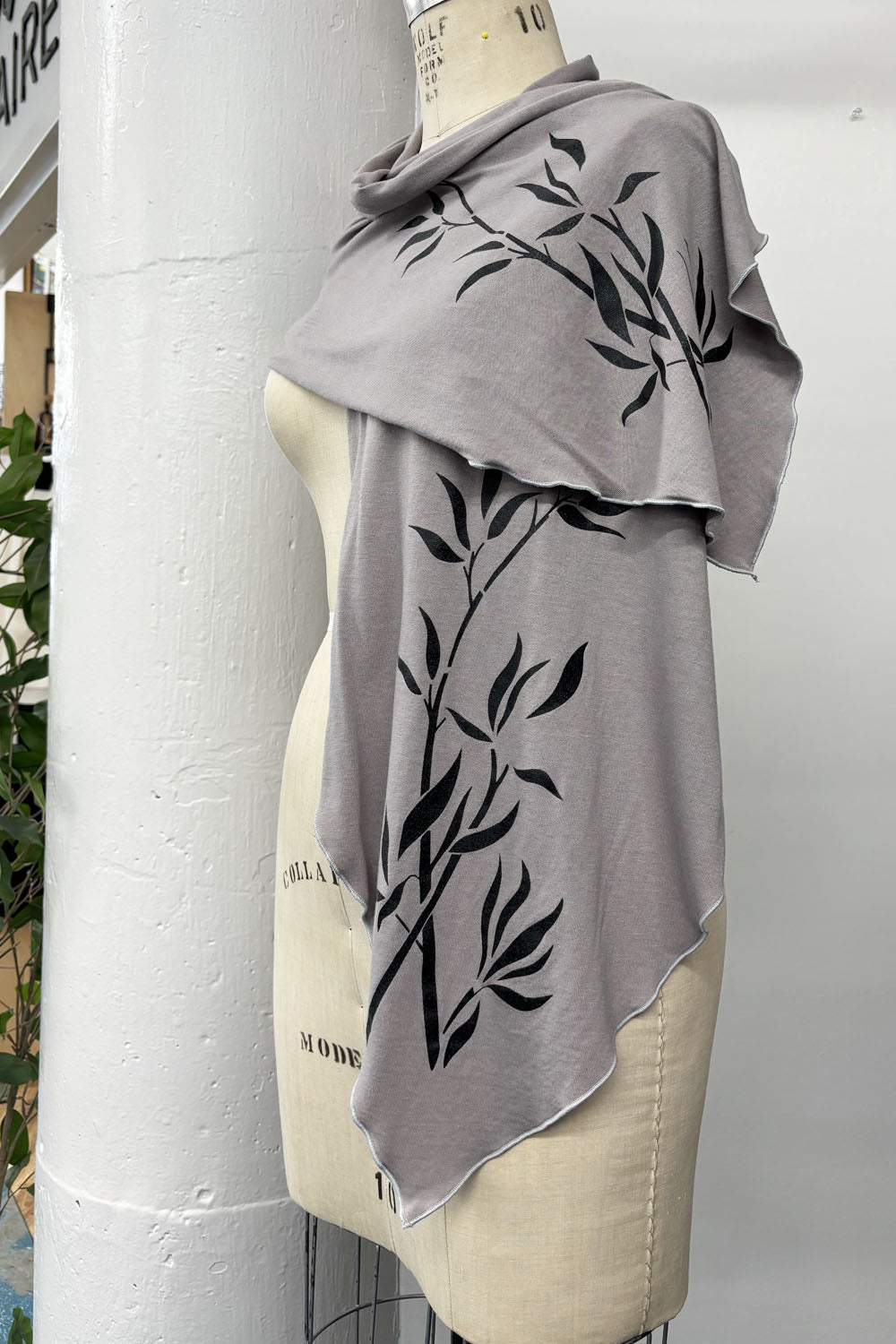 RESALE - Bamboo Heritage Scarf - Titanium - One Size - RE675