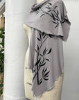 RESALE - Bamboo Heritage Scarf - Titanium - One Size - RE675