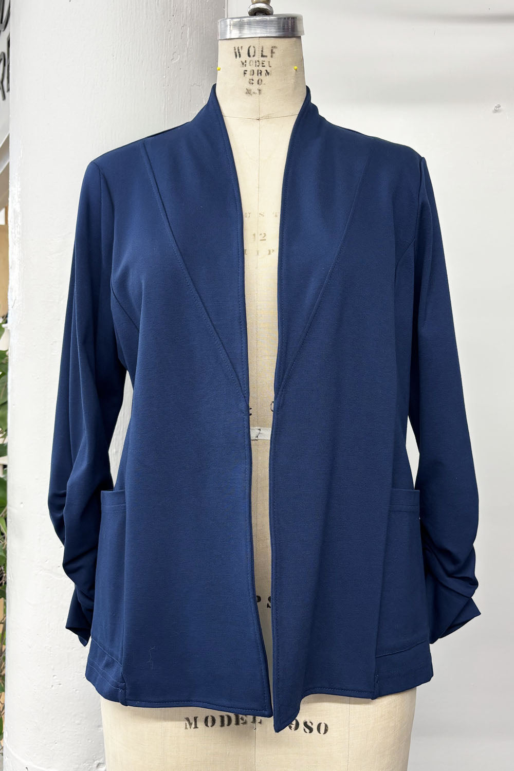 RESALE - Bonjour Blazer - Indigo - Large - RE676