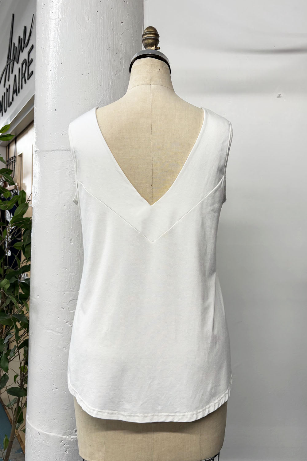 RESALE - Voila Cami - Off white - XL - RE685