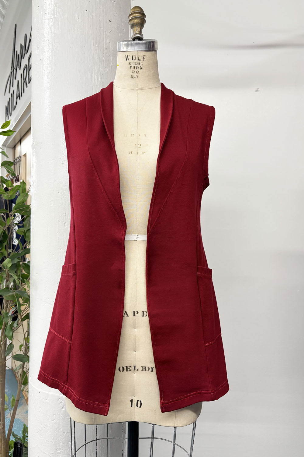 REVENTE - Veste Fort Garry - écarlate - M/G - RE692