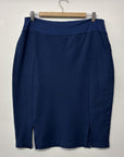 RESALE - Mariette Skirt - Indigo - L   - RE703