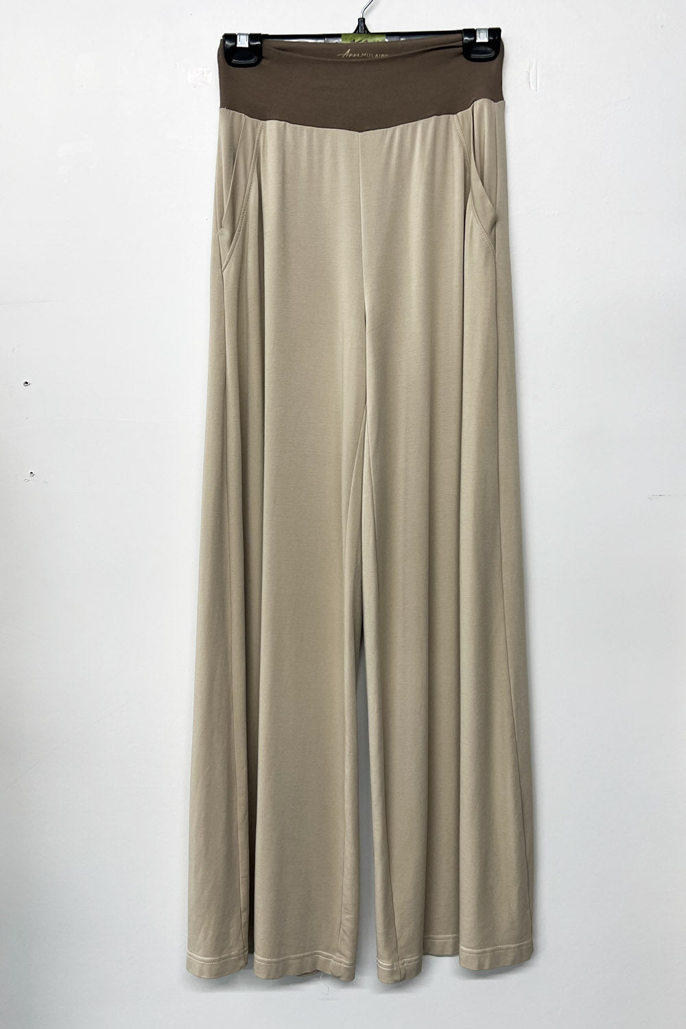 RESALE - Studio Wide Pant - Sand - XS - RE704