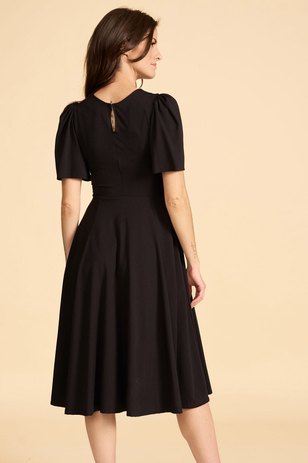 Sustainable Dresses The Anastasia Dress Black XXS 2