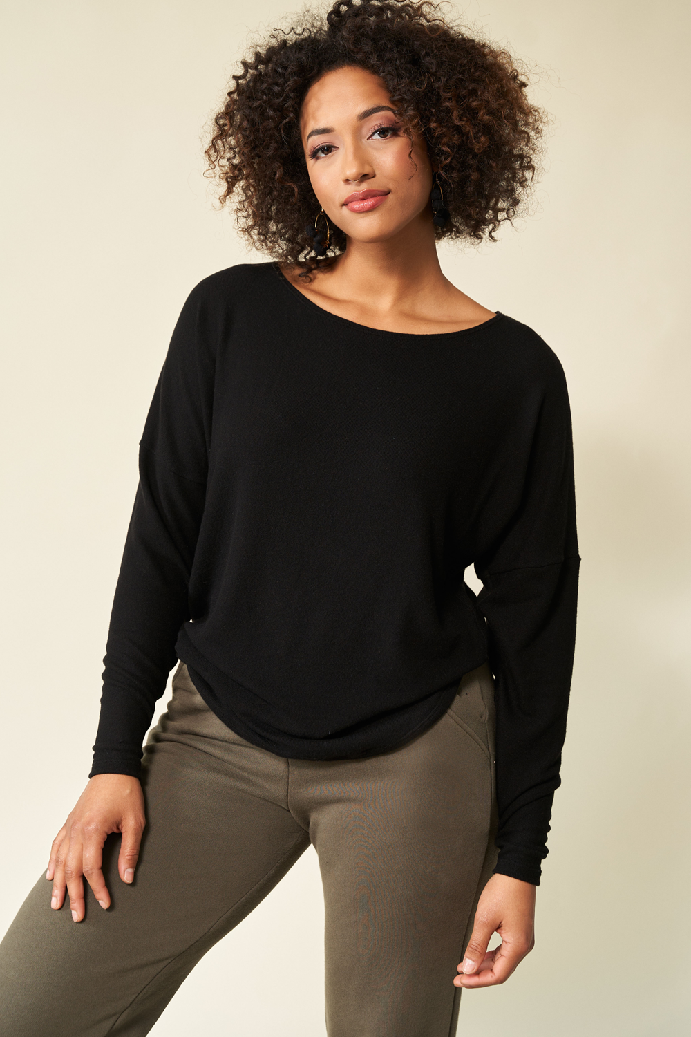 GREEN SALE - AURORA Sweater - &#39;vegan cashmere&#39; TENCEL™