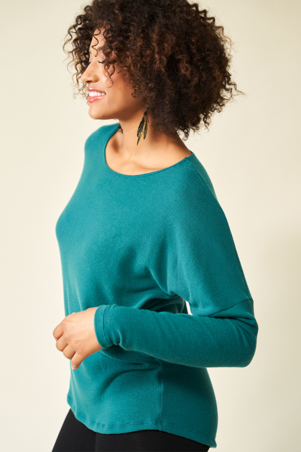 GREEN SALE - AURORA Sweater - &#39;vegan cashmere&#39; TENCEL™