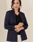 Bonjour Blazer- Ponte Twill