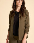 BONJOUR Blazer- Moss