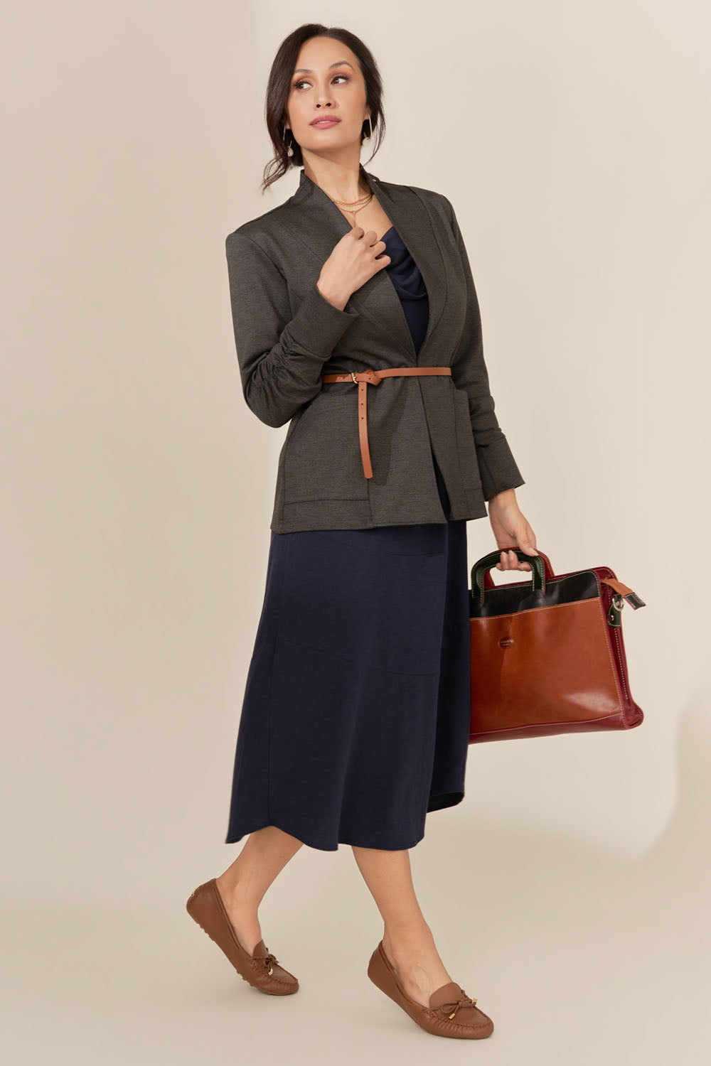 Blazer Bonjour - ponte twill