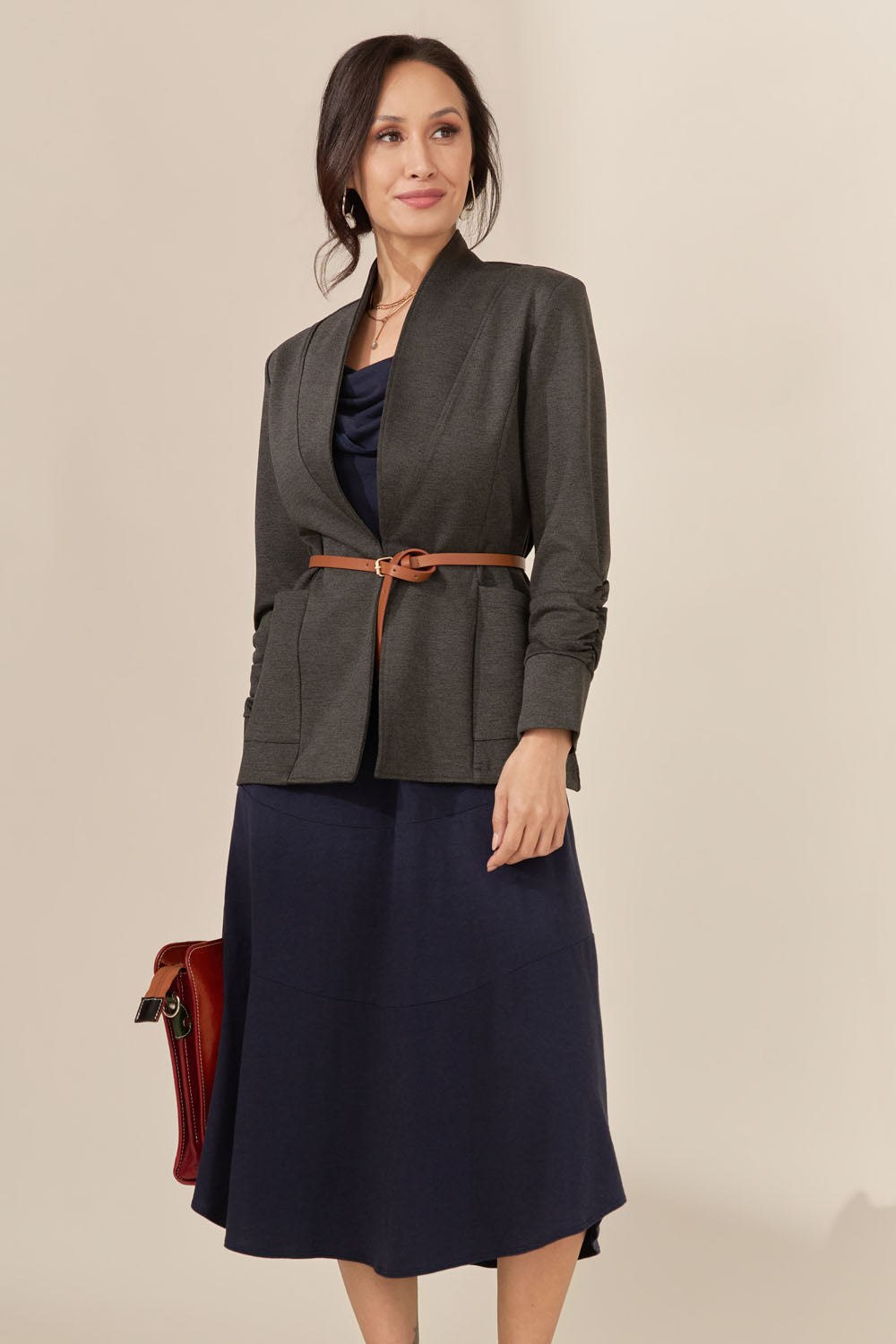 Blazer Bonjour - ponte twill