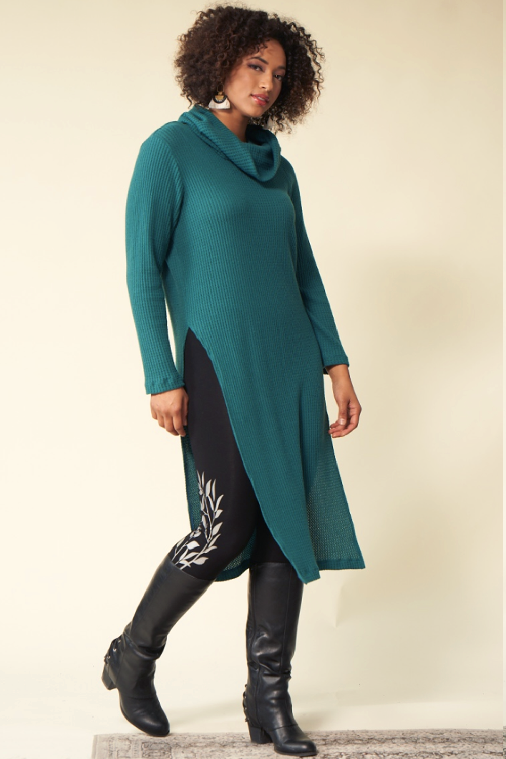 GREEN SALE - CHARLOTTE Tunic - thermal TENCEL™