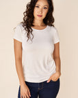 CLASSIC Bamboo Tee- Off White