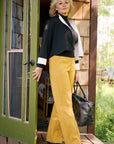 Chaplin Classic Straight-Leg Pant- Dijon