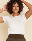 CLASSIC Bamboo Tee- Cream