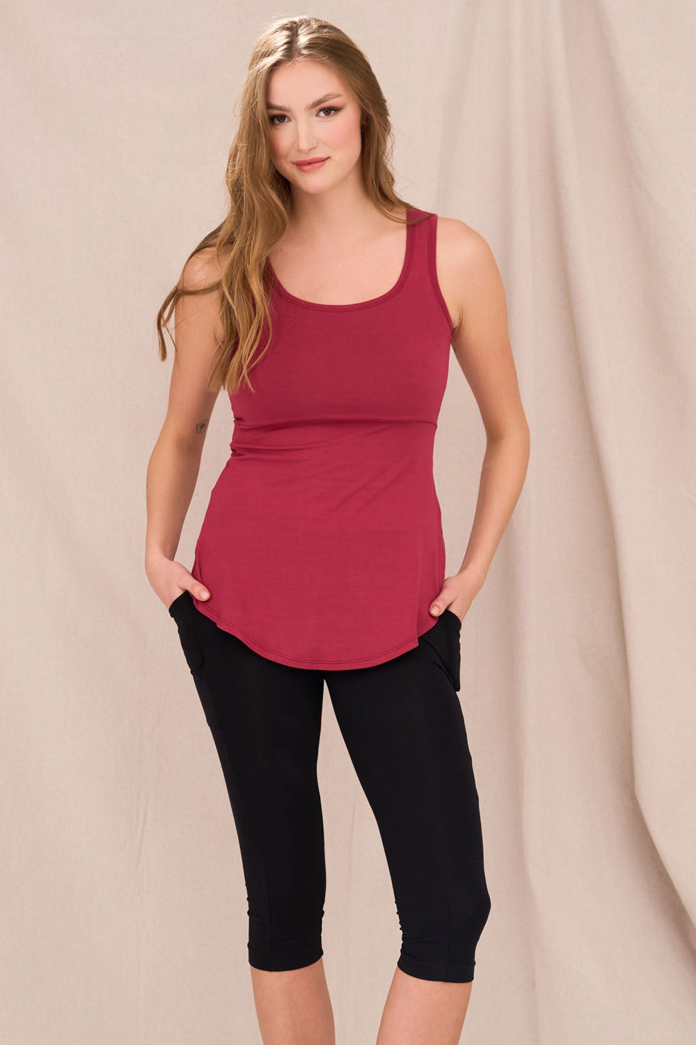 ALL SEASON POCKET Crop Leggings