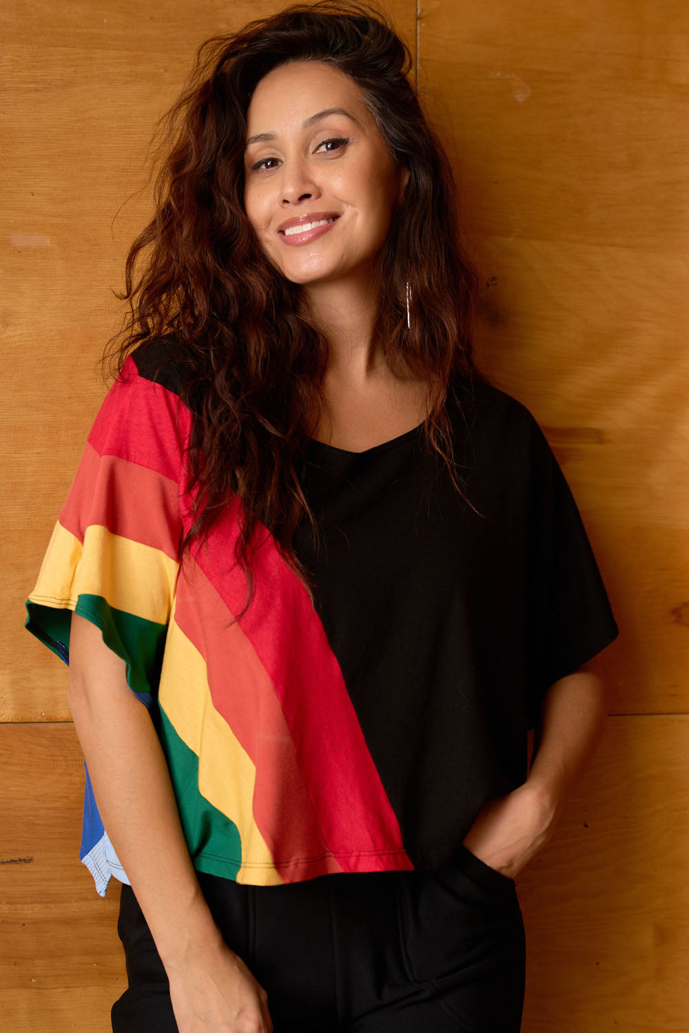 Zero Waste RAINBOW Crop Top – Anne Mulaire