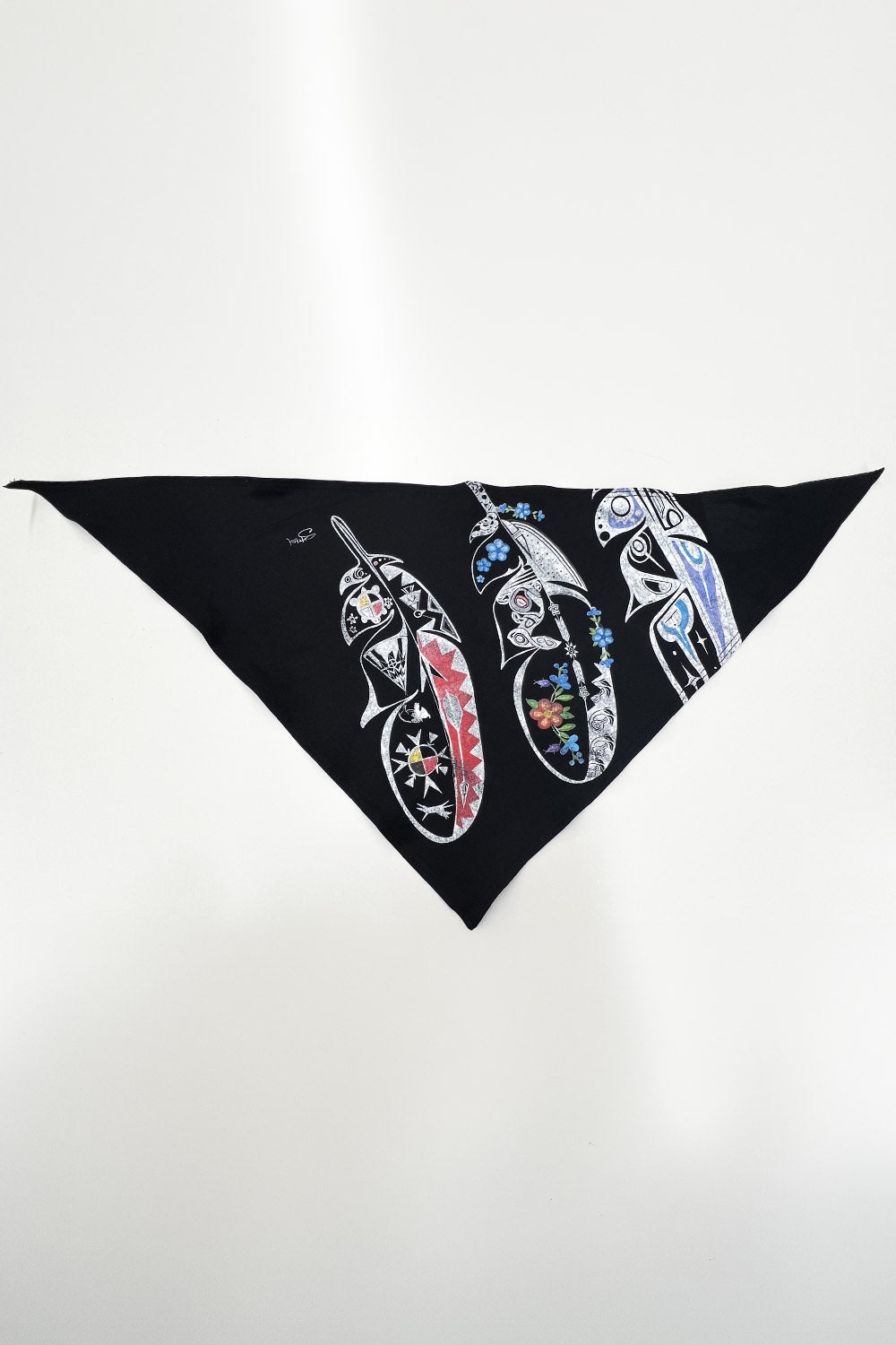 Bandana / foulard en bambou avec motif