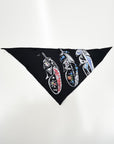 Bandana / foulard en bambou avec motif