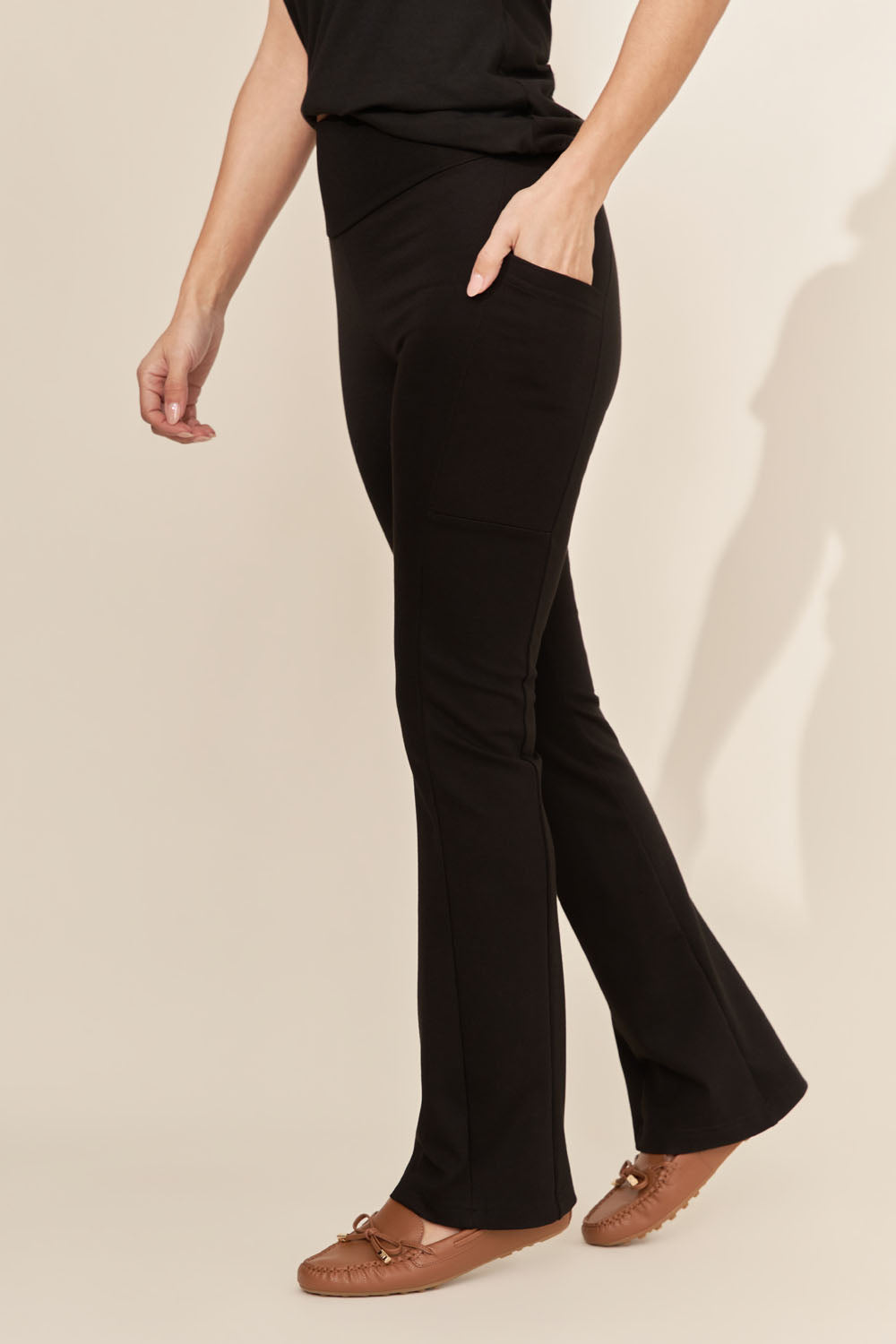 FLARE Ponte Pant with Pockets