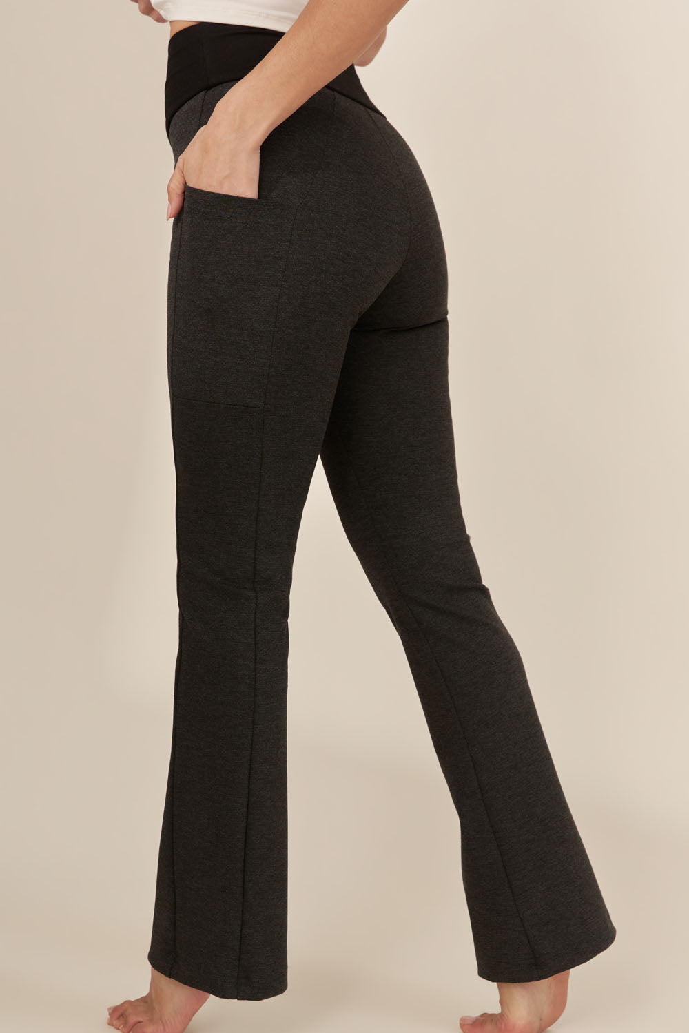 FLARE Ponte Pant with Pockets