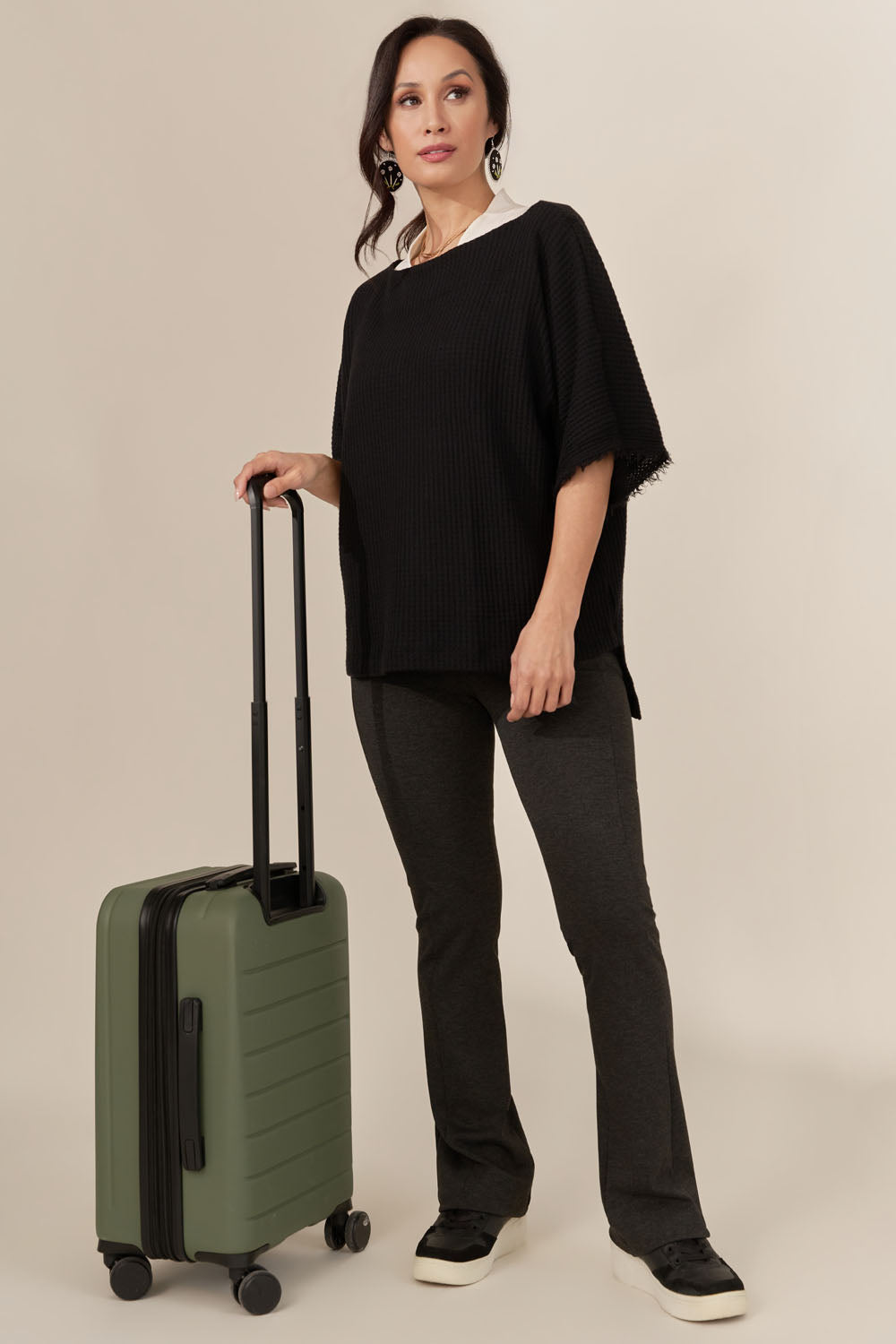 FLARE Ponte Pant with Pockets