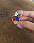 Flower of Continuity Enamel Pin