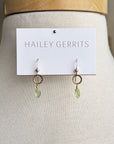 Hailey G - Boucles d'oreilles Sidra - Péridot