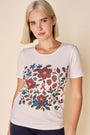 T-shirt en coton bio HEART BERRY