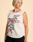 T-shirt Jodi - Fleurs métisses