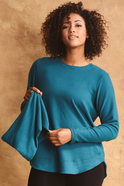 GREEN SALE - JORDYN Sweater Top - 'vegan cashmere' TENCEL™