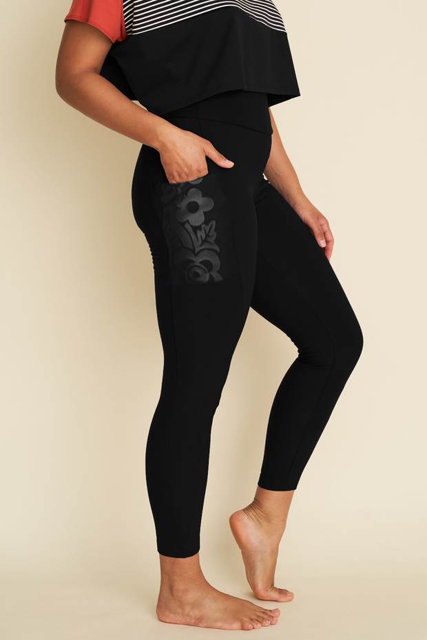 WINTER SEASON Pocket Legging Print Anne Mulaire