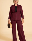 BONJOUR Blazer- Merlot