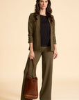 BONJOUR Blazer- Moss